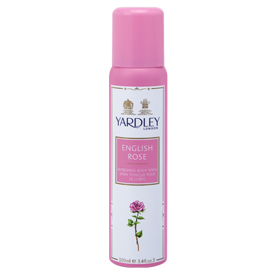 rose english yardley spray body